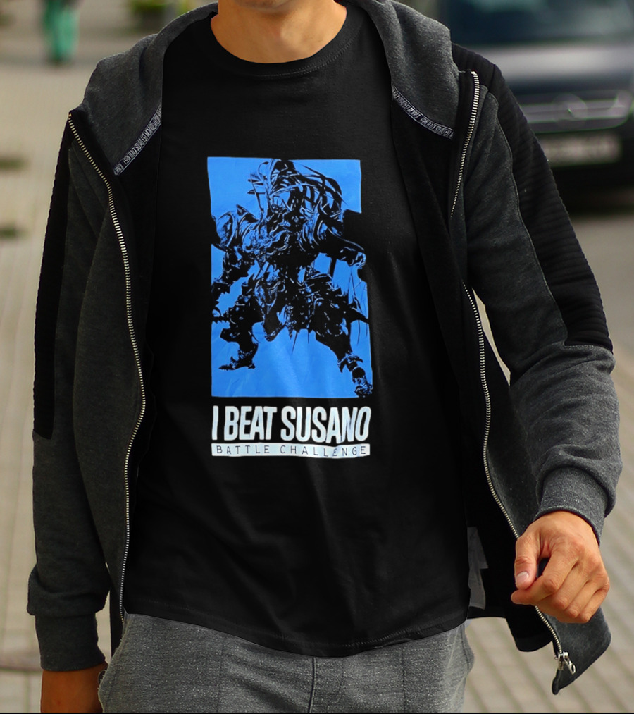 I Beat Susano Battle Challenge Final Fantasy XIV Victory T-Shirt