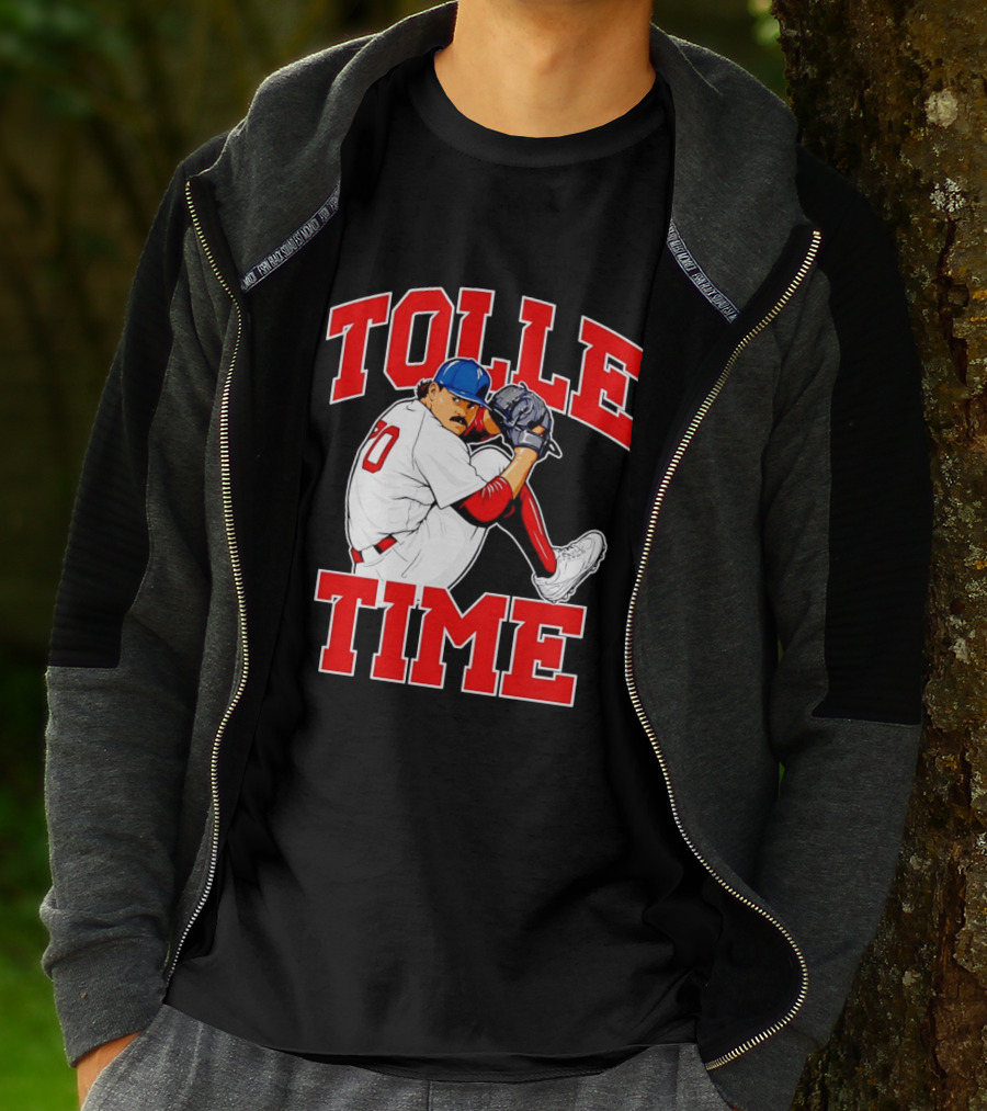 Tolle Time Payton Tolle Boston Red Sox Pitching Baseball T-Shirt
