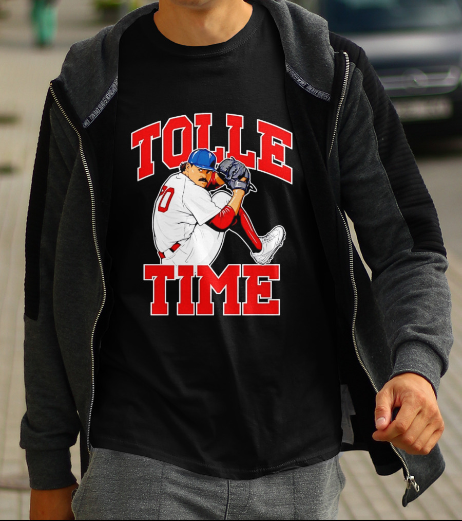 Tolle Time Payton Tolle Boston Red Sox Pitching Baseball T-Shirt