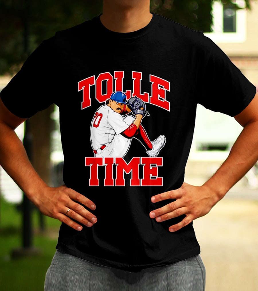 Tolle Time Payton Tolle Boston Red Sox Pitching Baseball T-Shirt