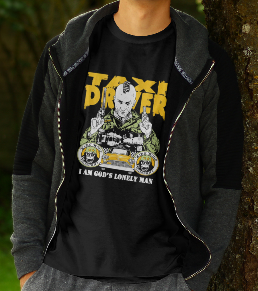 Taxi Driver I Am God's Lonely Man King Kong Company Vintage Styling T-Shirt