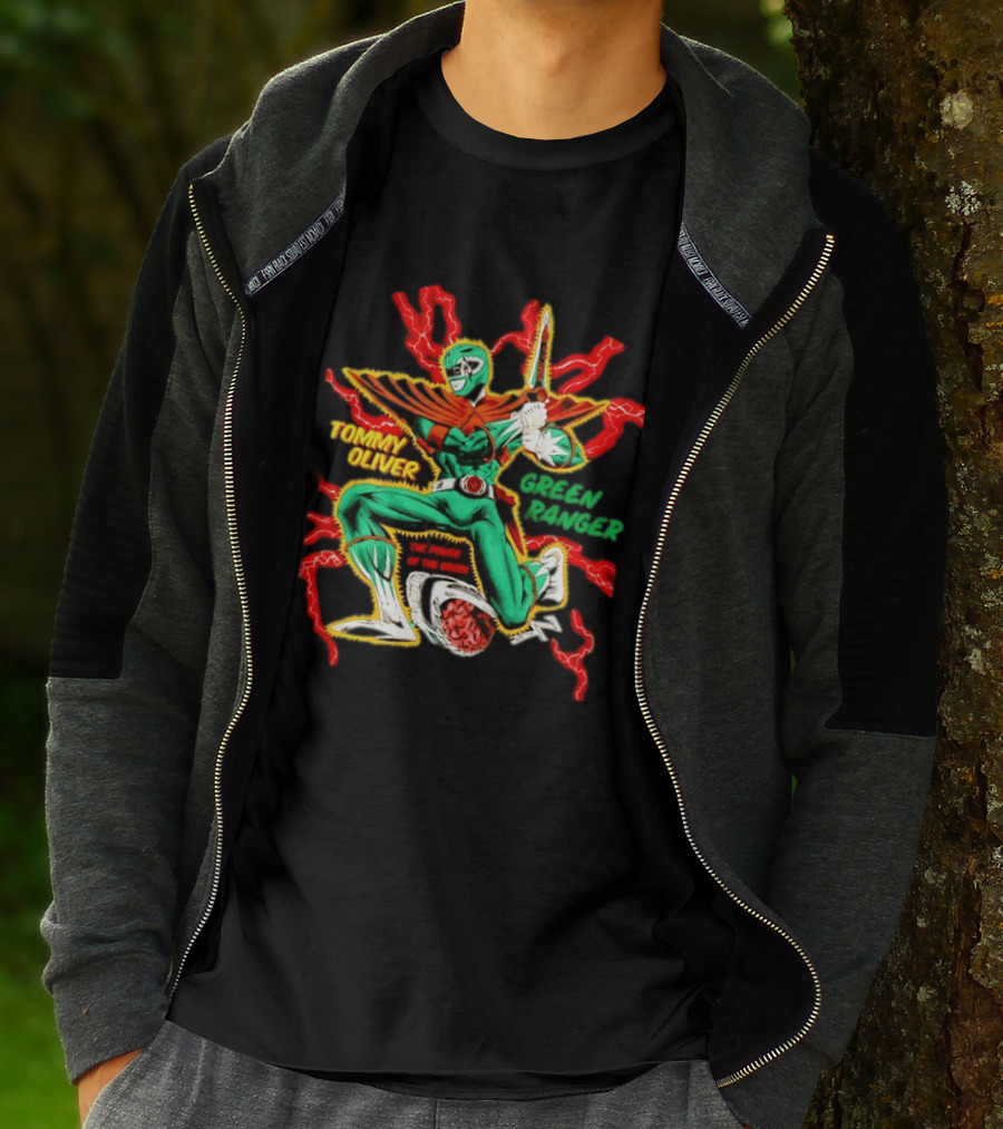Tommy Oliver Green Ranger The Power Of The Green T-Shirt