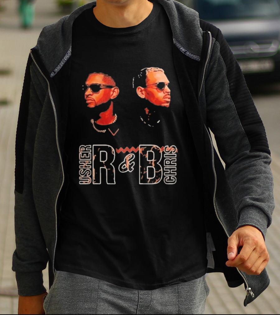 Usher Chris R&B Bootleg Retro Style Sunglasses T-Shirt