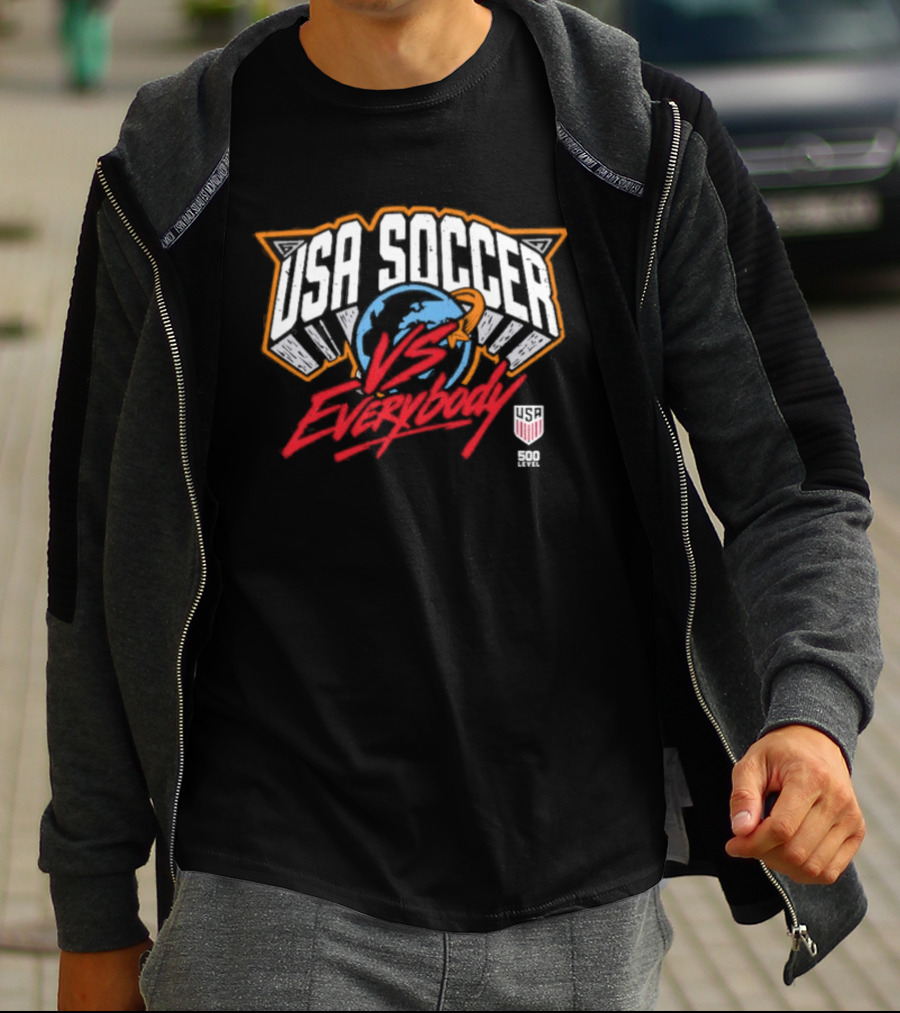 USMNT Soccer Vs Everybody 500 Level T-Shirt