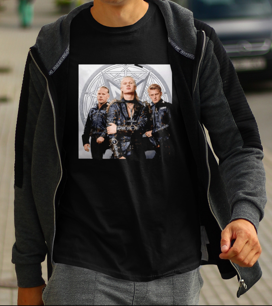 Erling Haaland X Dimmu Borgir Symphonic Black Metal Collaboration T-Shirt
