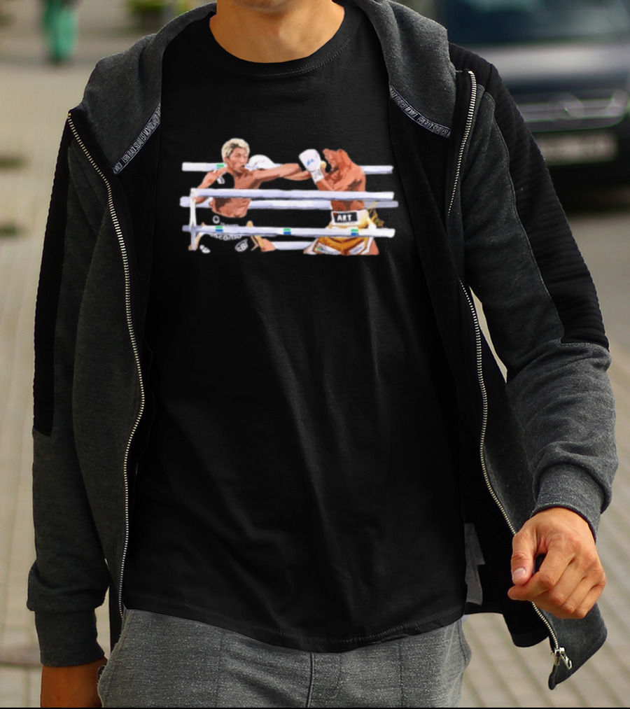 Naoya Inoue Professional Boxer In The Ring With Opponent T-Shirt