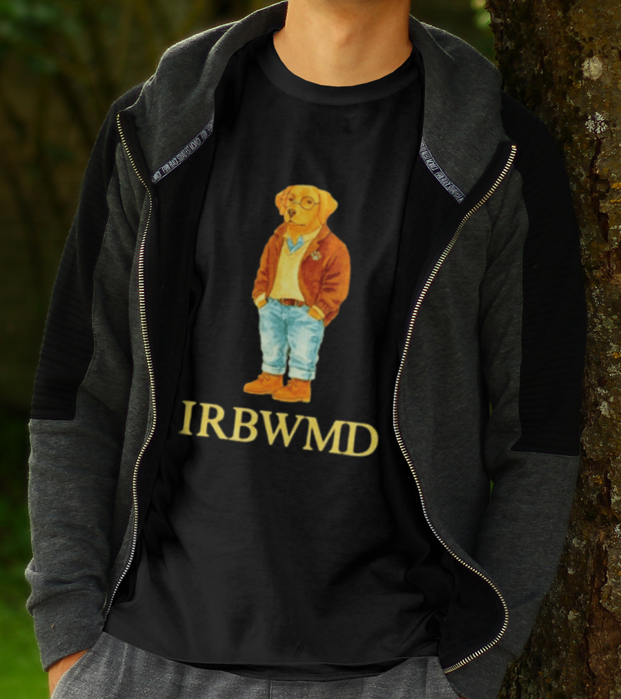 IRBWMD Golden Retriever Reading Companion T-Shirt