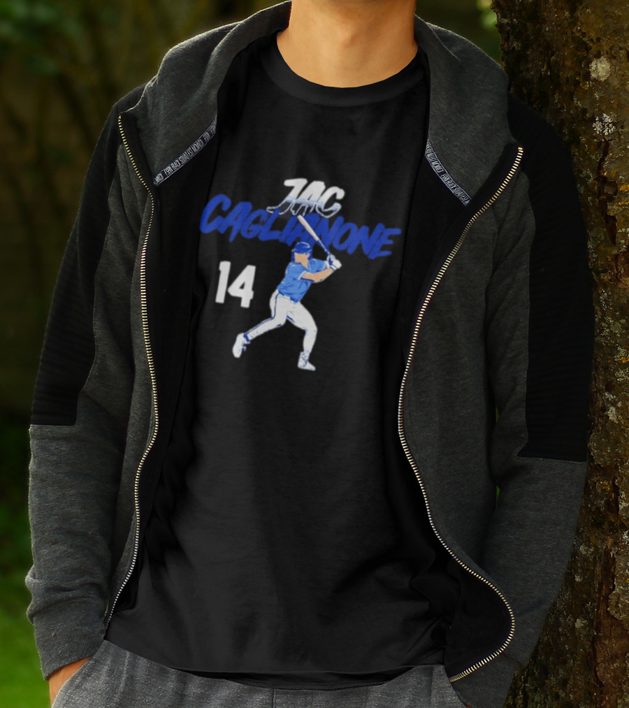 Jac Caglianone 14 Royals Baseball Player T-Shirt
