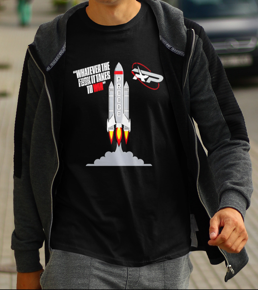Preece Rocket Whatever It Takes To Win Airplane T-Shirt