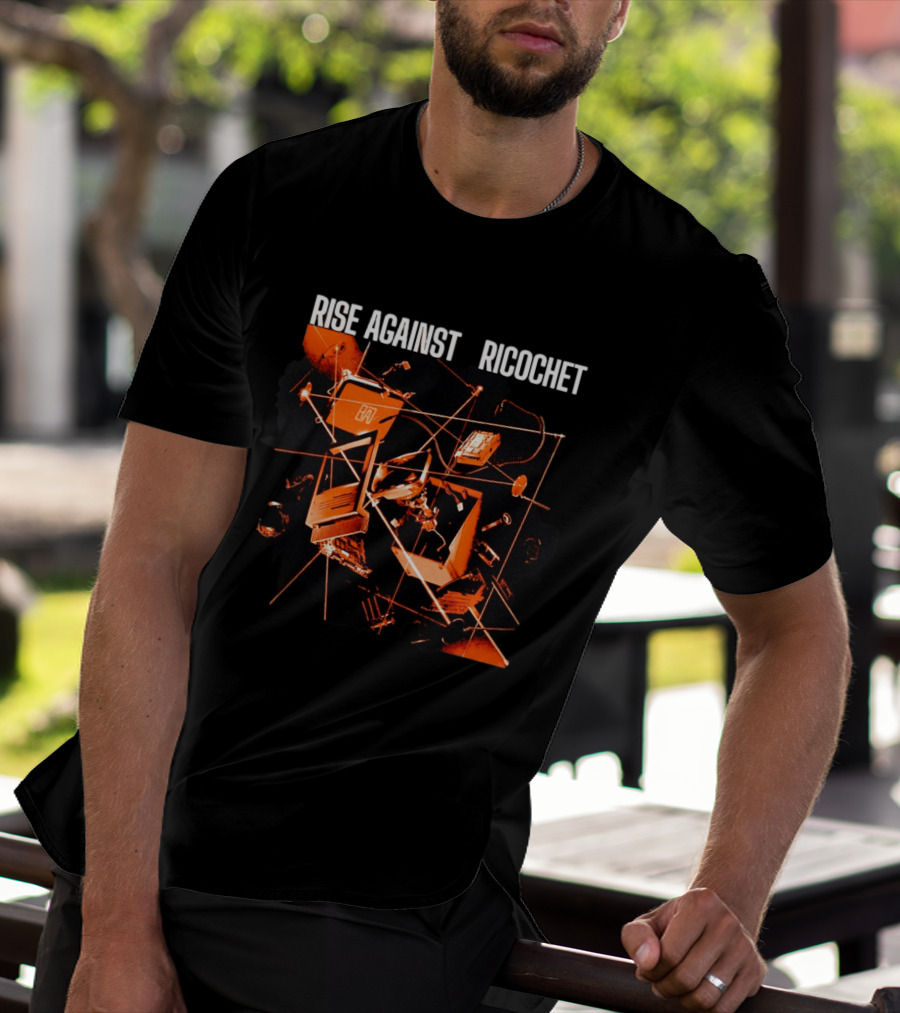 Rise Against Ricochet Electronics Circuit T-Shirt