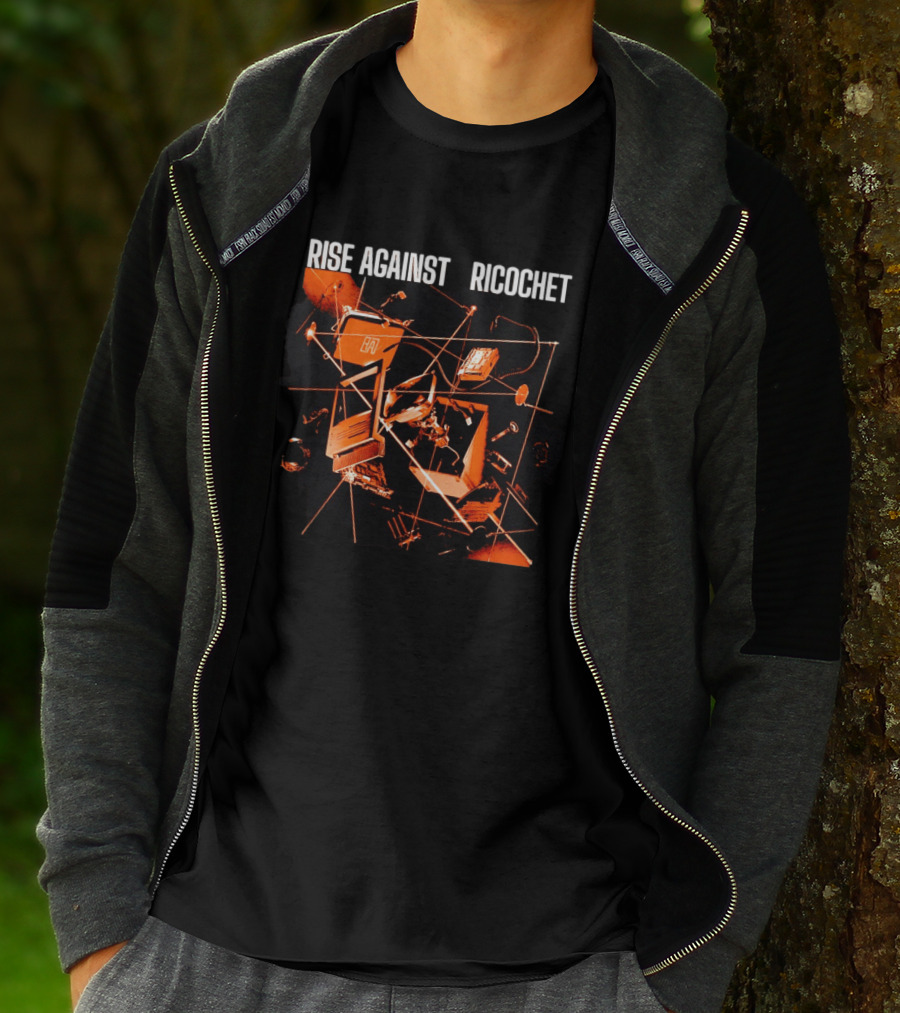 Rise Against Ricochet Electronics Circuit T-Shirt
