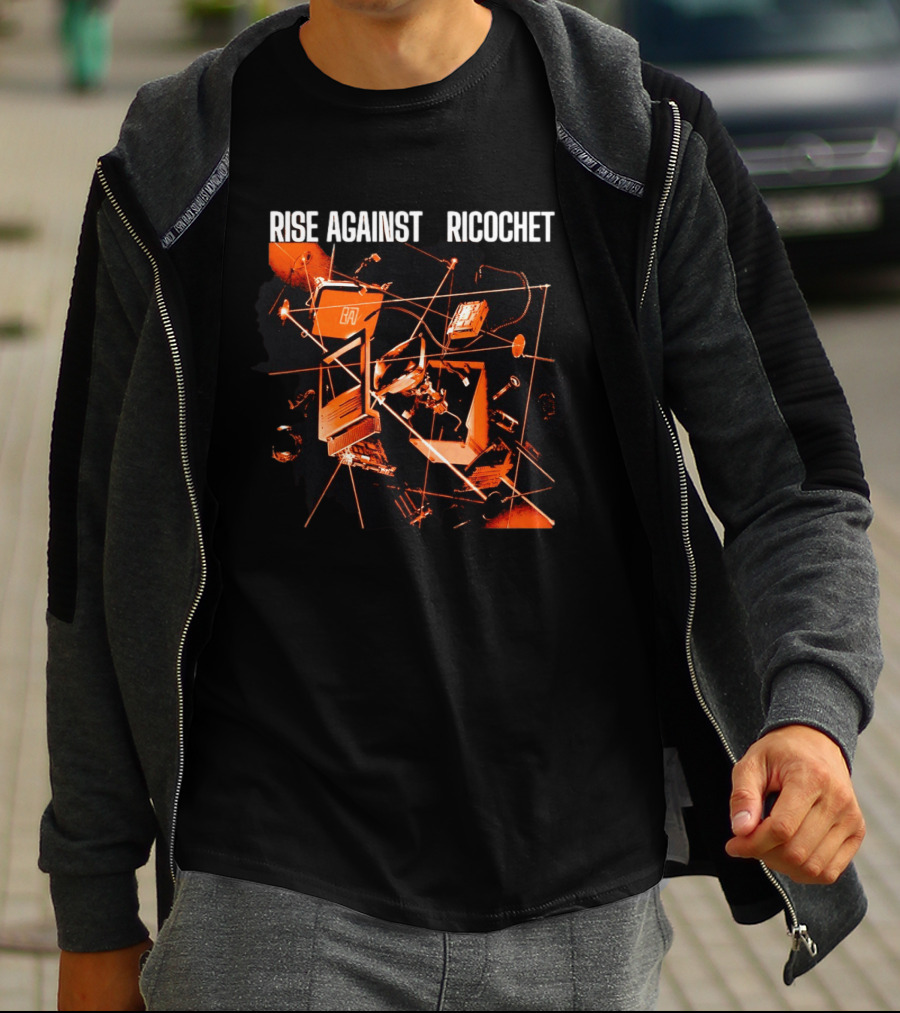 Rise Against Ricochet Electronics Circuit T-Shirt