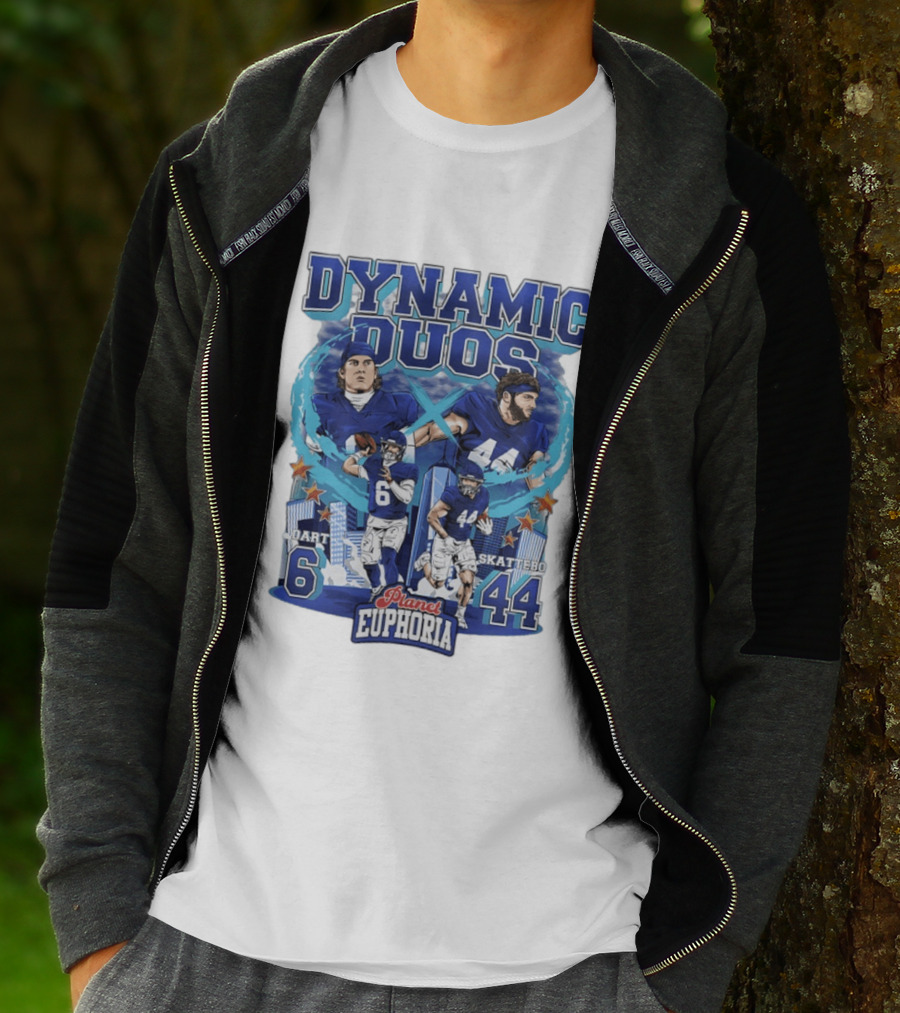 Dynamic Duos Dart 6 Skattebo 44 Planet Euphoria Skyline T-Shirt