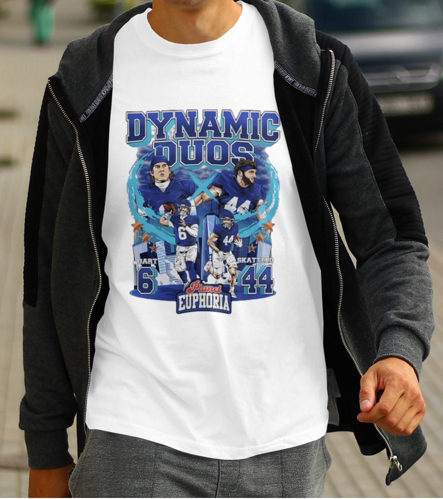 Dynamic Duos Dart 6 Skattebo 44 Planet Euphoria Skyline T-Shirt