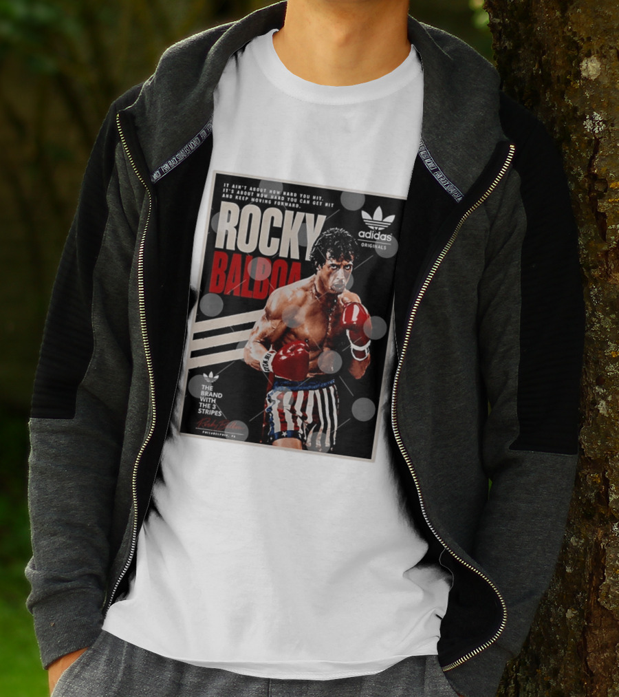 Rocky Balboa Adidas Originals Philadelphia Boxing Legend T-Shirt