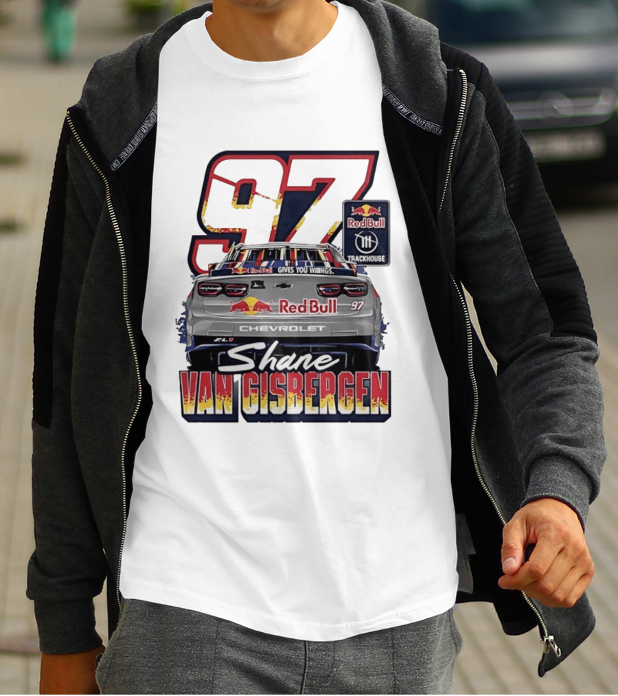 Shane Van Gisbergen 97 Red Bull Trackhouse Chevrolet Racing Team T-Shirt