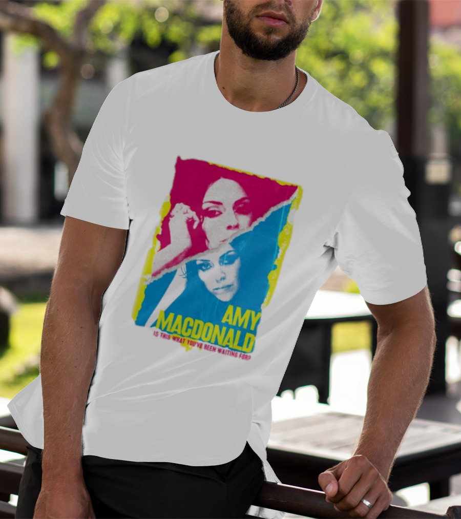 Amy Macdonald Is This What You've Been Waiting For Vintage Style Image T-Shirt