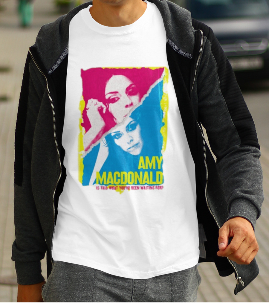 Amy Macdonald Is This What You've Been Waiting For Vintage Style Image T-Shirt