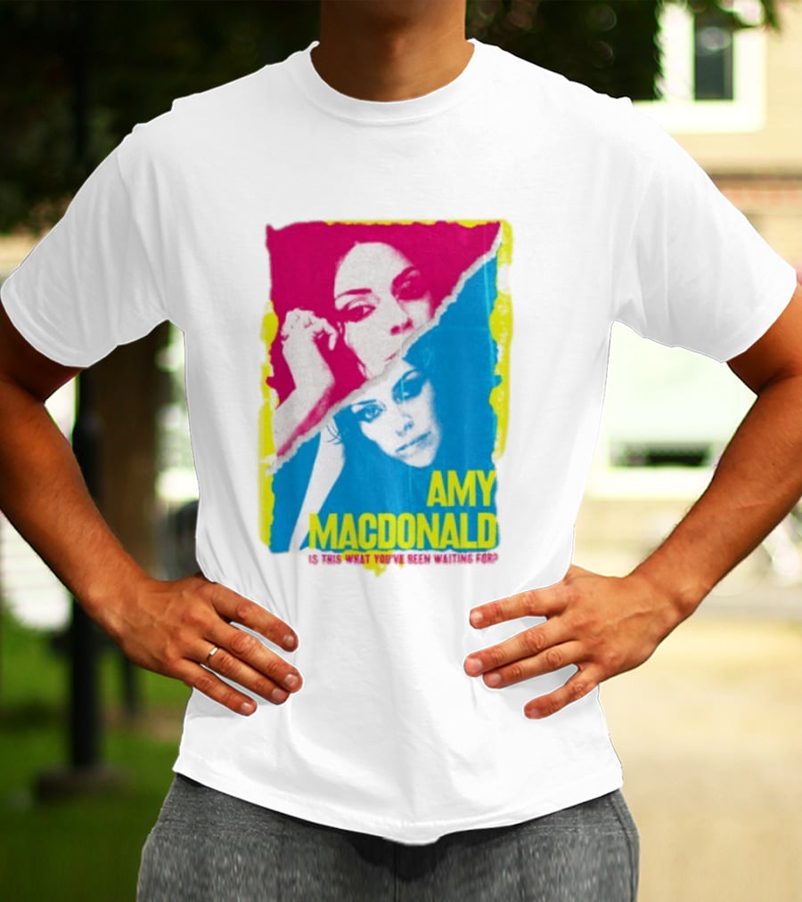 Amy Macdonald Is This What You've Been Waiting For Vintage Style Image T-Shirt