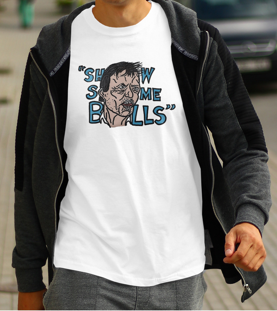 Show Some Balls Baltimore Ravens Ray Lewis T-Shirt