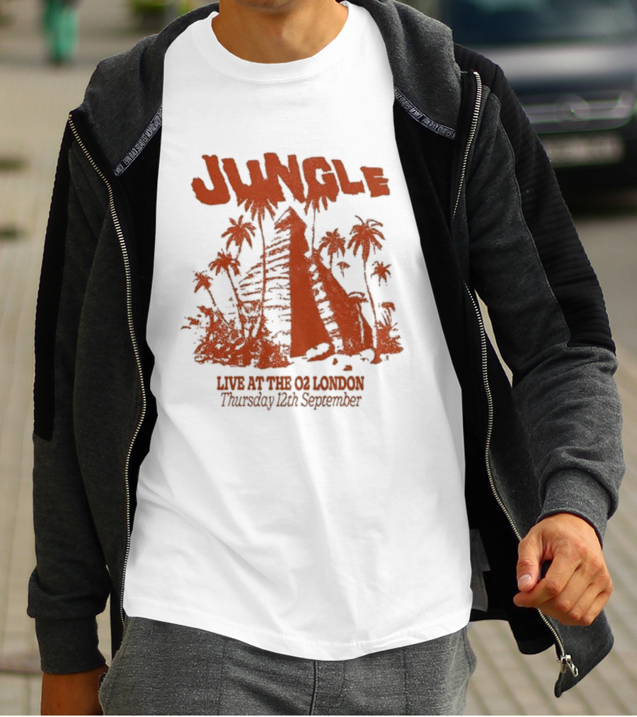 Jungle Live At The 02 London Thursday 16th September T-Shirt