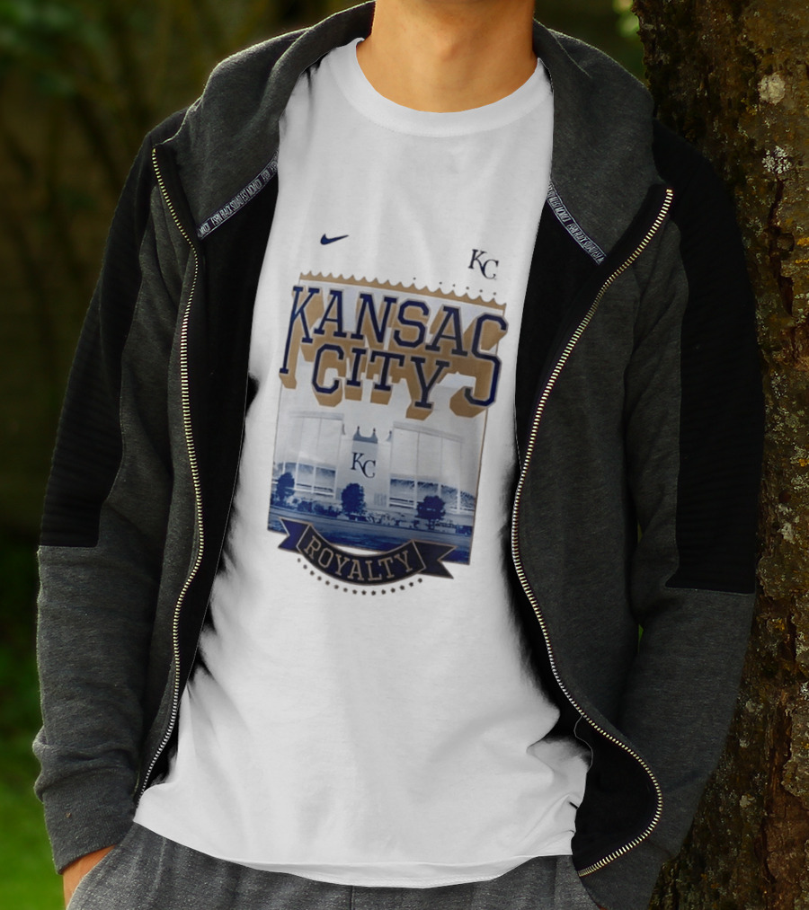 Kansas City Royals Stadium Royalty KC Nike T-Shirt