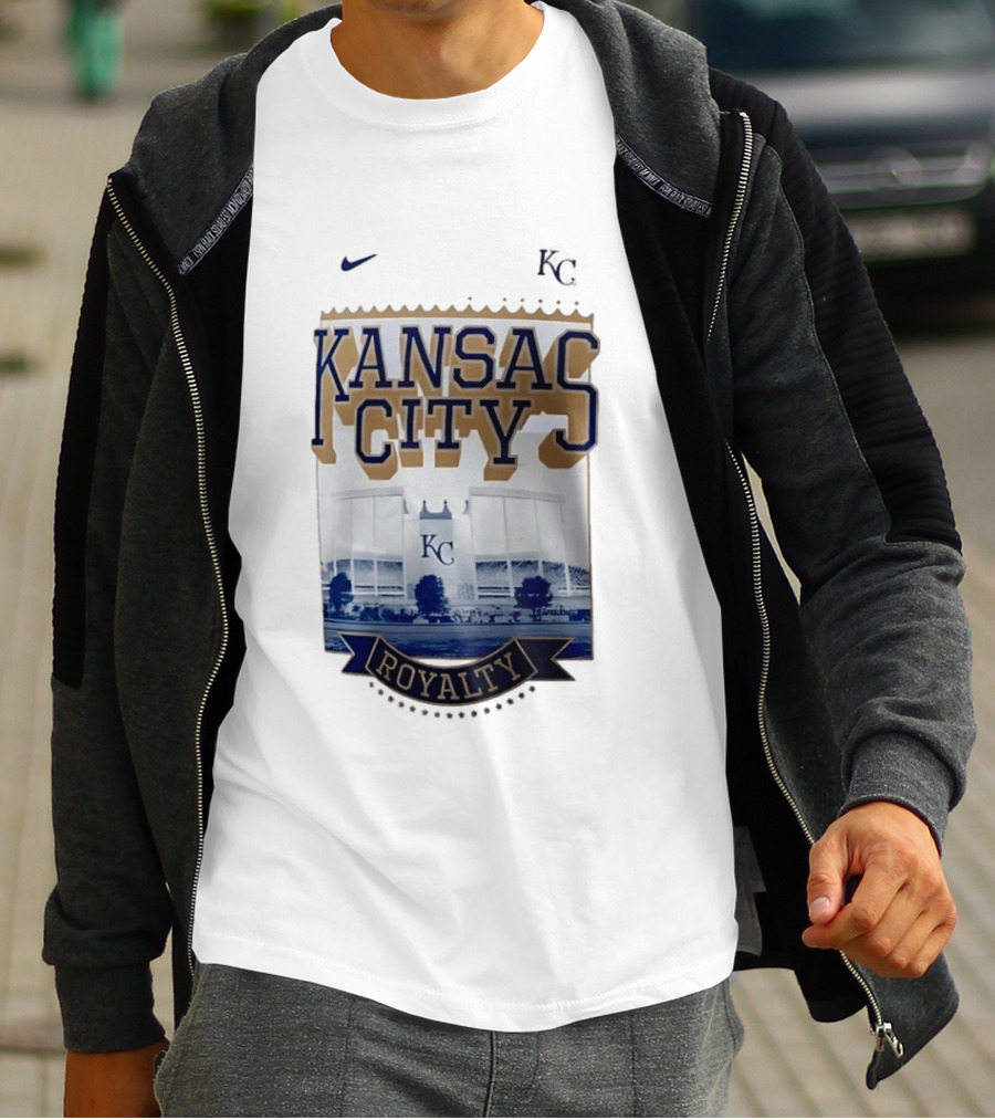Kansas City Royals Stadium Royalty KC Nike T-Shirt