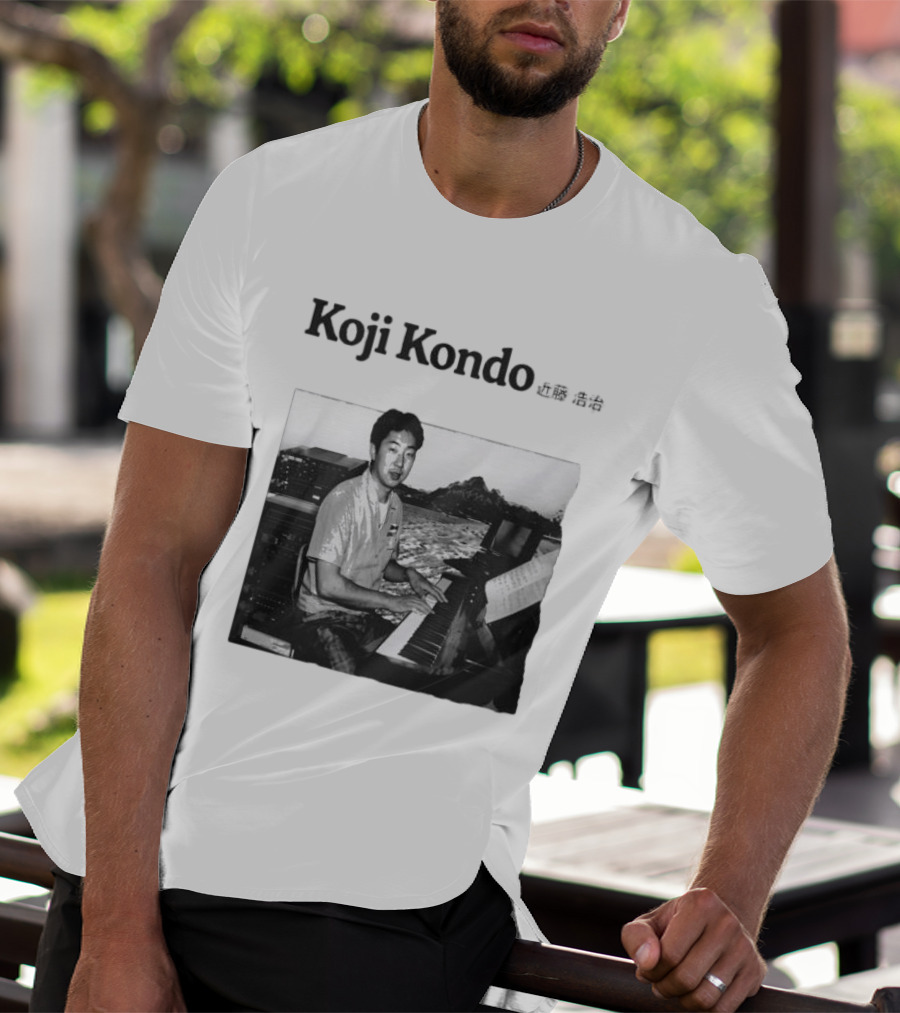 Koji Kondo I Can Hear Music Piano Masters T-Shirt