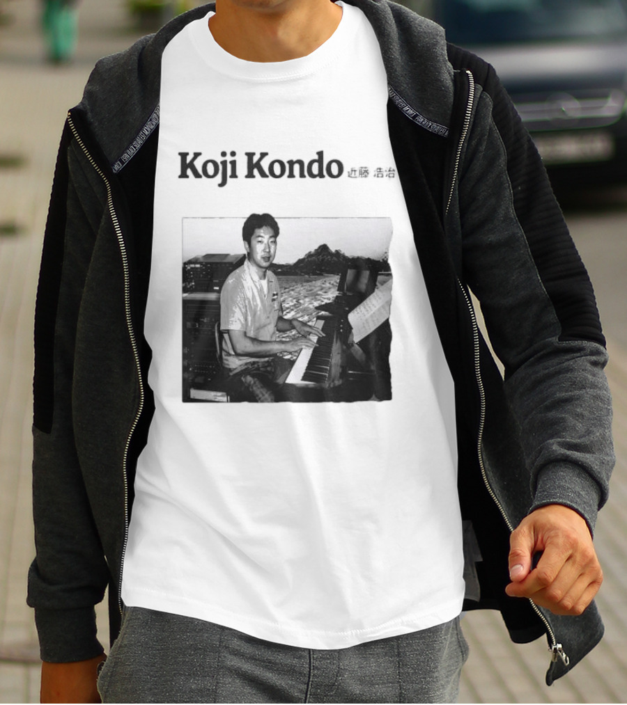 Koji Kondo I Can Hear Music Piano Masters T-Shirt