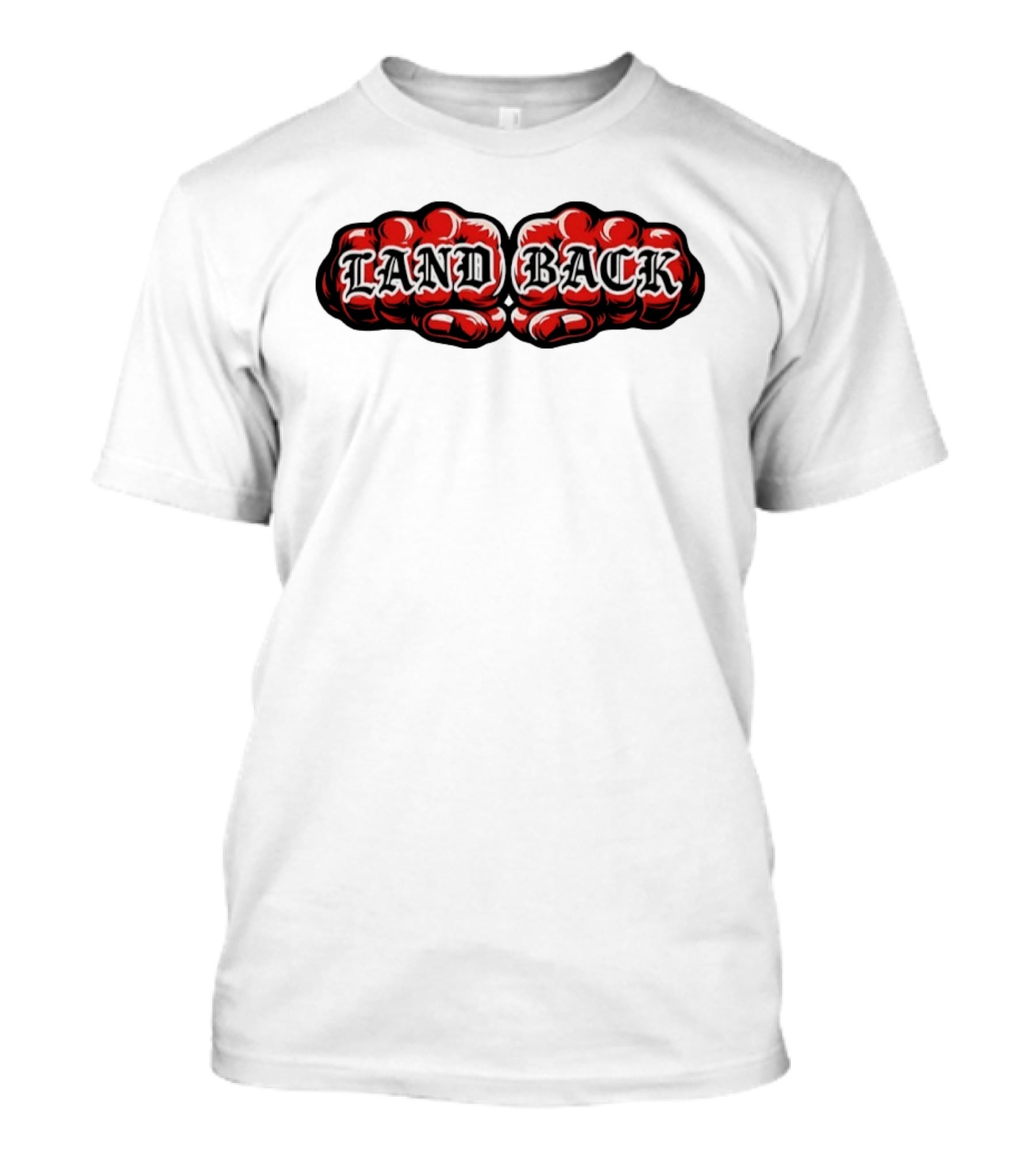 Land Back Indigenous Rights Activism Fist Symbol Social Justice T-Shirt