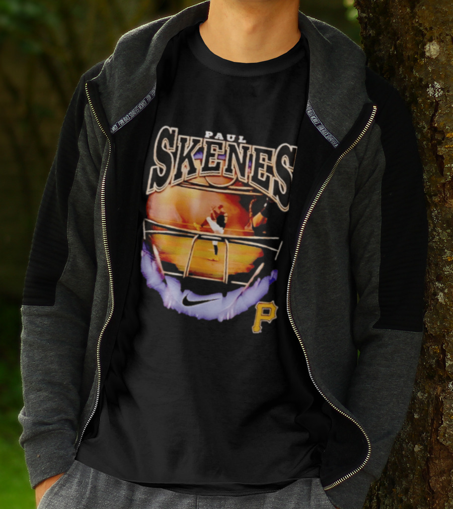 Paul Skenes Pittsburgh Pirates Nike P Logo Baseball Stadium T-Shirt