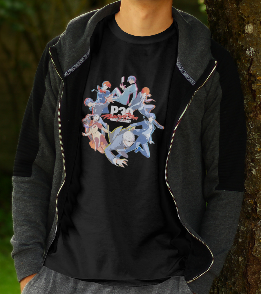 Persona 30th Anniversary P30 Atlus JRPG Collection T-Shirt