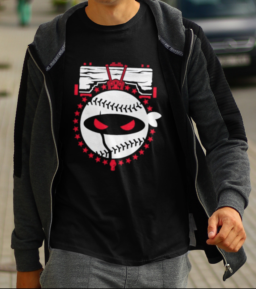 Ninja Baseball All Star With Pitching 26 Roto Wear T-Shirt