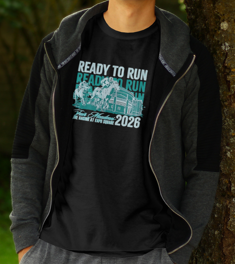 Ready To Run Fair Meadows Live Racing At Expo Square 2026 T-Shirt