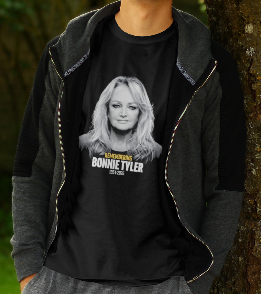 Remembering Bonnie Tyler 1951 2026 T-Shirt