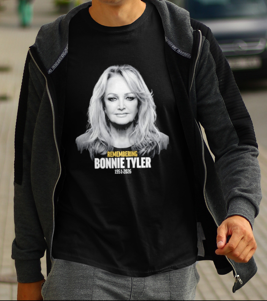 Remembering Bonnie Tyler 1951 2026 T-Shirt
