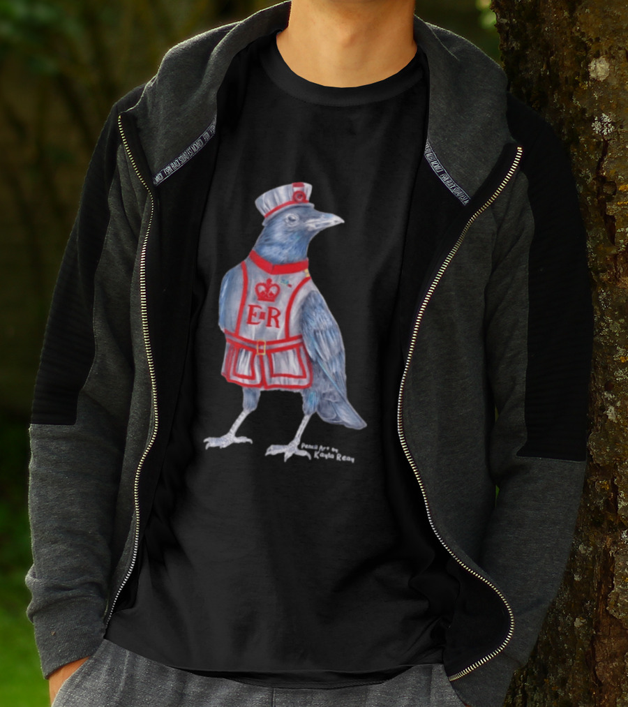 Rosaline The Raven ER Yeoman Warder Beefeater Uniform T-Shirt