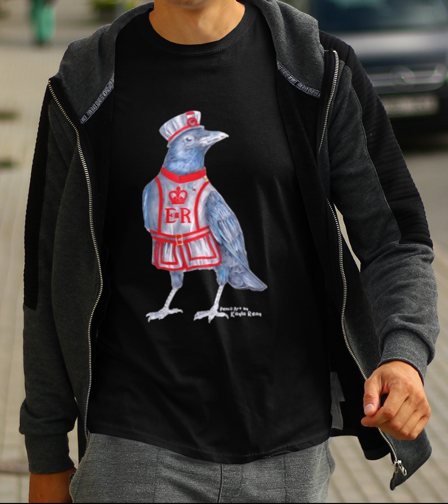 Rosaline The Raven ER Yeoman Warder Beefeater Uniform T-Shirt