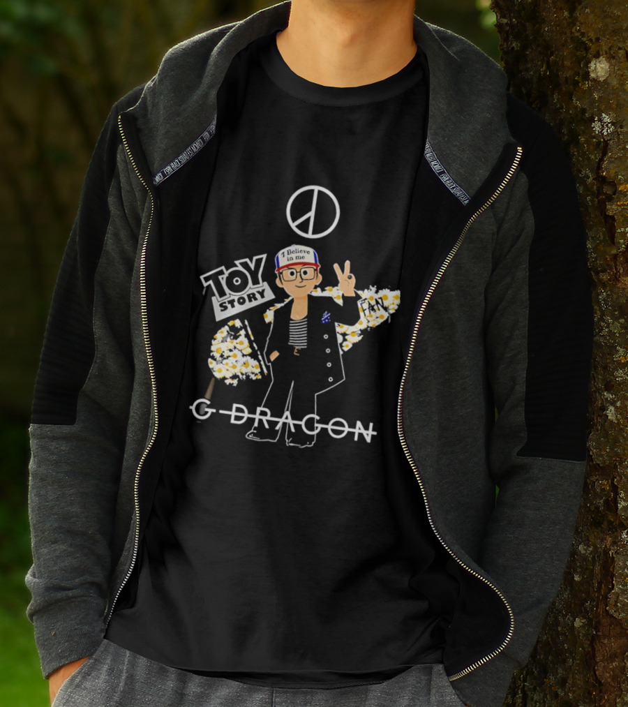 G Dragon Toy Story Peace Sign I Believe In Me T-Shirt