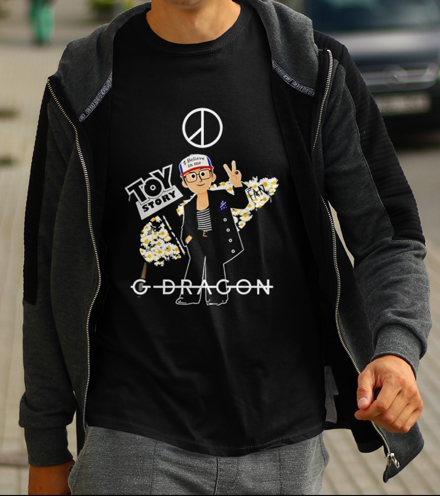 G Dragon Toy Story Peace Sign I Believe In Me T-Shirt