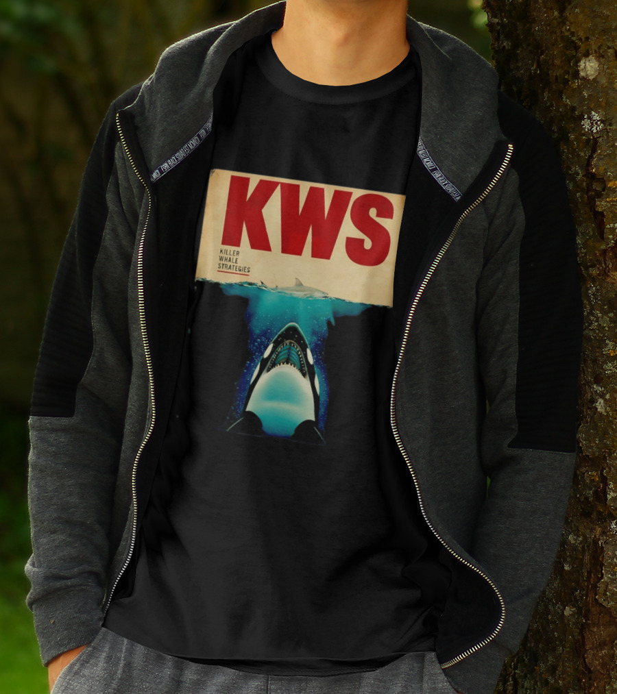 KWS Killer Whale Strategies Orca Shark Ocean T-Shirt