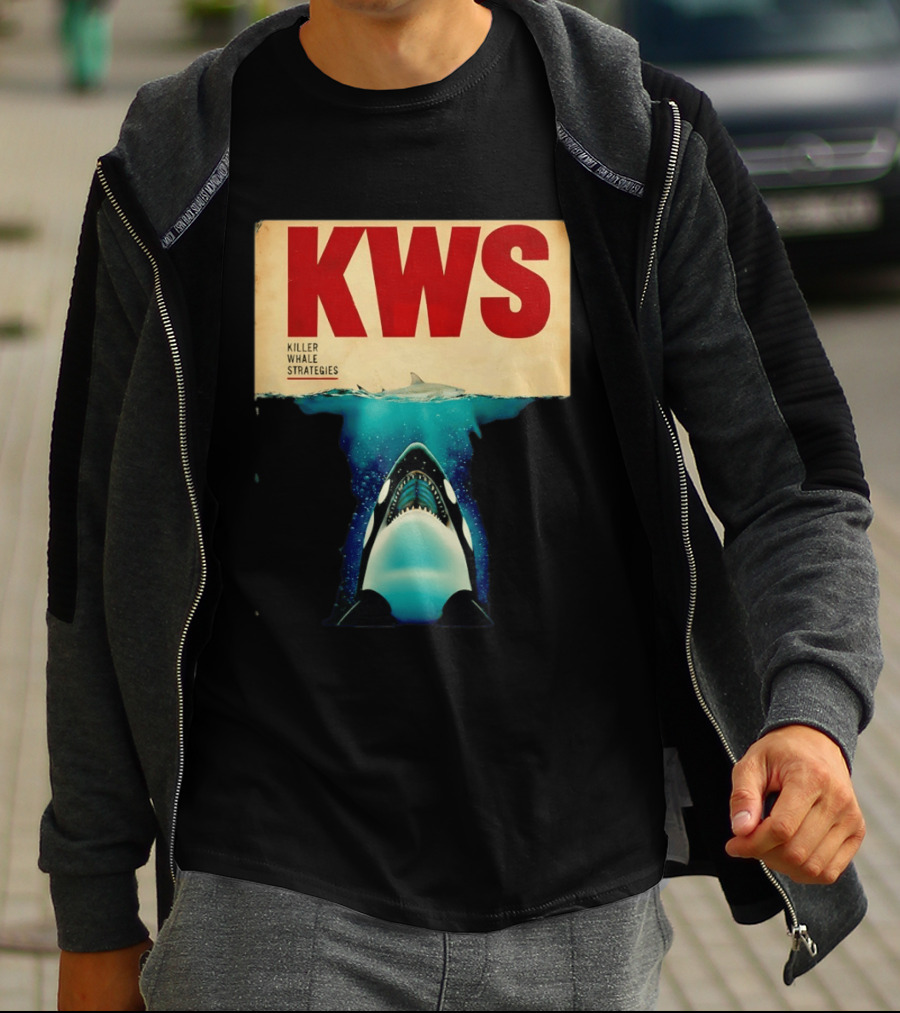 KWS Killer Whale Strategies Orca Shark Ocean T-Shirt