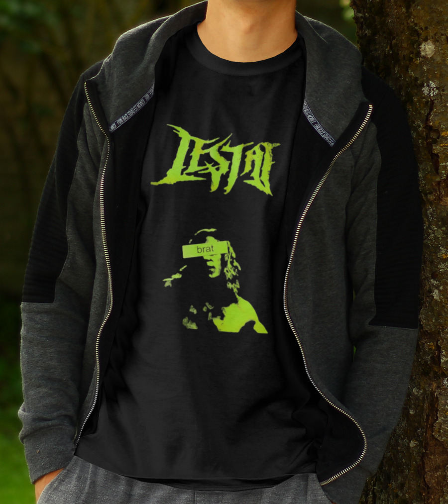 Lestat Brat Neon Green Interview With The Vampire Gothic T-Shirt