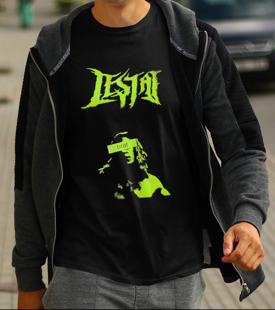 Lestat Brat Neon Green Interview With The Vampire Gothic T-Shirt