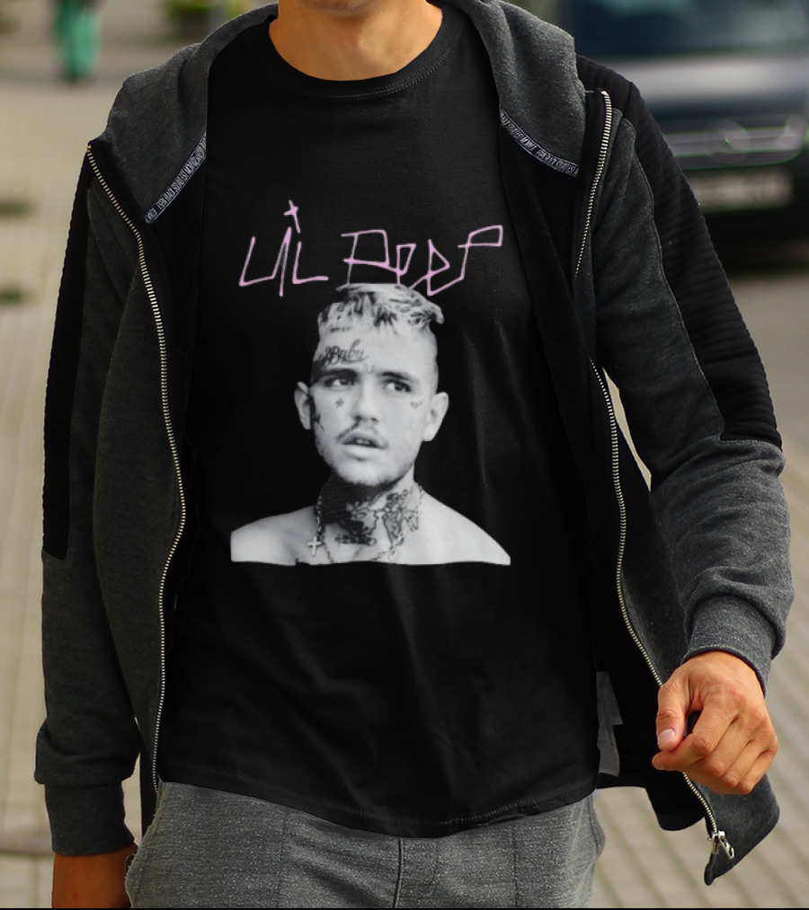Lil Peep Gustav Elijah Åhr Emo Rap Tattoo T-Shirt