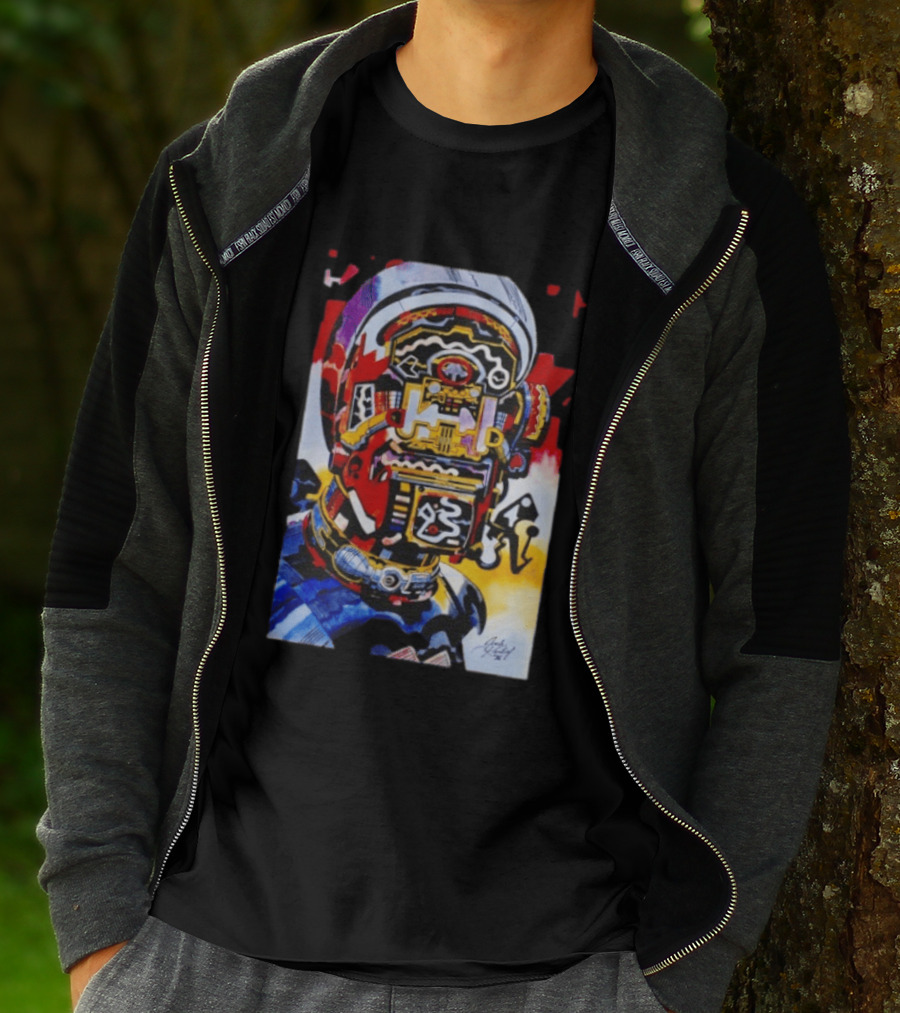 Jack Kirby Galactic Sci Fi Robot T-Shirt