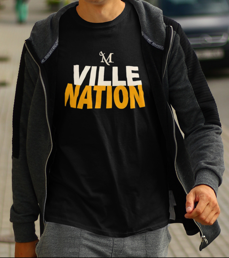 Manhattanville University Ville Nation Athletics Spirit T-Shirt