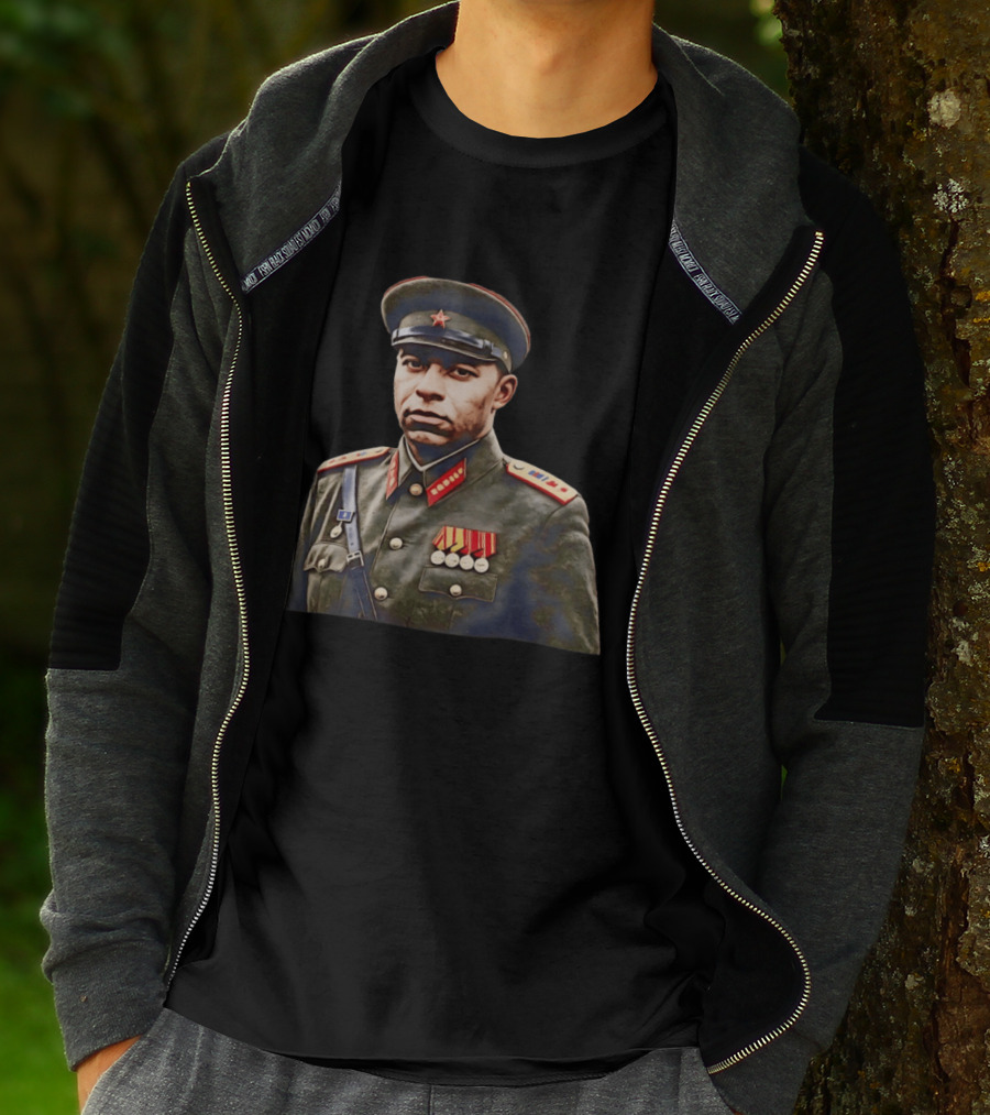 Mbappe Soviet Military Uniform Communist Leader General T-Shirt