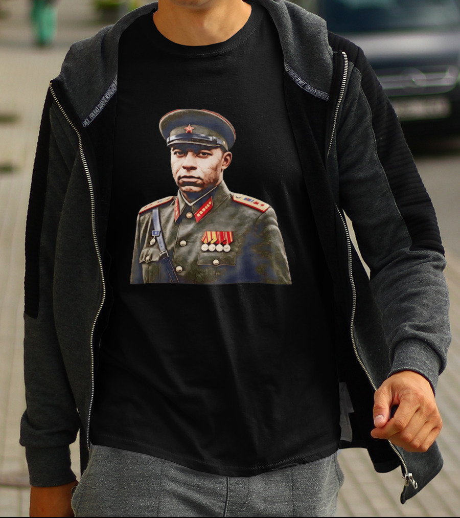 Mbappe Soviet Military Uniform Communist Leader General T-Shirt
