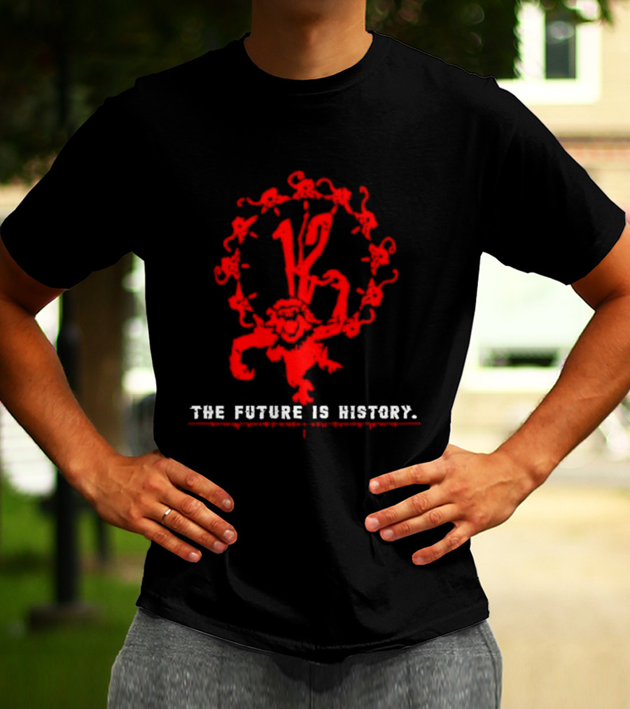 12 Monkeys The Future Is History Terry Gilliam Red T-Shirt